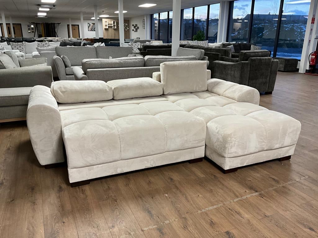 Canapé d’Angle Convertible Stella – Rangement Intégré