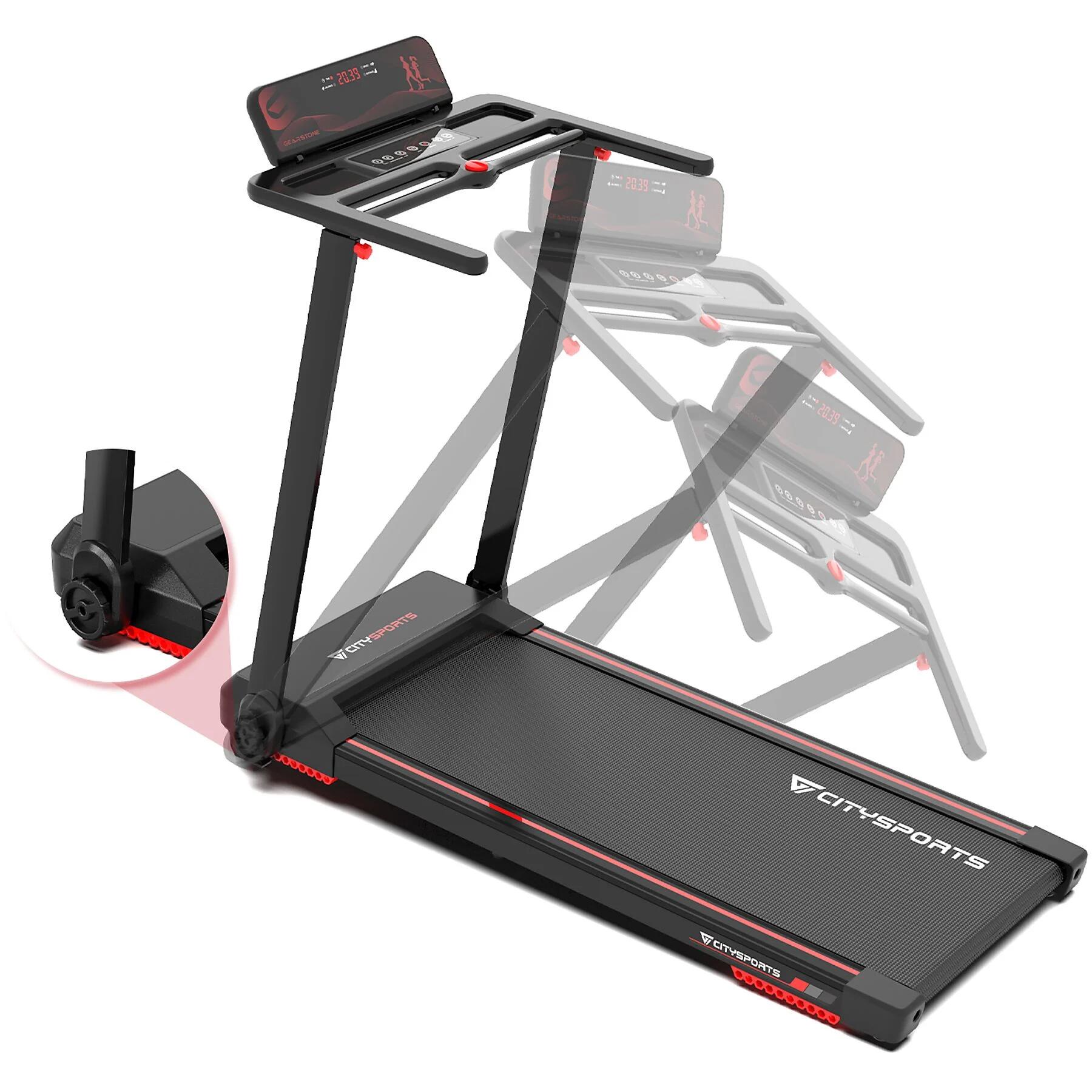 Tapis de Course Pliable 1400W, CITYSPORTS WP9